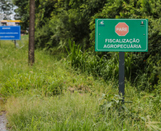 ADAPAR - Posto de Fiscalização de Trânsito Agropecuário. Barracão, 15/01/2020 -  Foto: Geraldo Bubniak/AEN