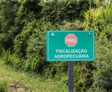 ADAPAR - Posto de Fiscalização de Trânsito Agropecuário. Barracão, 15/01/2020 -  Foto: Geraldo Bubniak/AEN