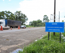 ADAPAR - Posto de Fiscalização de Trânsito Agropecuário. Barracão, 15/01/2020 -  Foto: Geraldo Bubniak/AEN