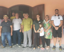 Polícia Civil participa de ação comunitária em Guaratuba. Foto: Polícia Civil
