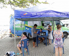 Em um mês de operação, o Verão Maior 2019/2020 apresentou a maior programação de entretenimento do litoral do estado da história. Cerca de 90 mil pessoas alcançadas pelos shows do Palco Verão Maior, além de outras milhares beneficiadas com mais serviços de saúde, segurança, saneamento e lazer.Foto: Esporte Paraná. Fotos Gilson Abreu/AEN