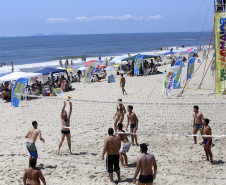 Em um mês de operação, o Verão Maior 2019/2020 apresentou a maior programação de entretenimento do litoral do estado da história. Cerca de 90 mil pessoas alcançadas pelos shows do Palco Verão Maior, além de outras milhares beneficiadas com mais serviços de saúde, segurança, saneamento e lazer.Foto: Esporte Paraná. Fotos Gilson Abreu/AEN