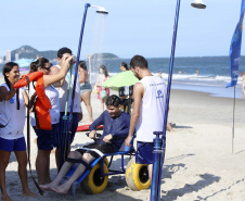 Em um mês de operação, o Verão Maior 2019/2020 apresentou a maior programação de entretenimento do litoral do estado da história. Cerca de 90 mil pessoas alcançadas pelos shows do Palco Verão Maior, além de outras milhares beneficiadas com mais serviços de saúde, segurança, saneamento e lazer.Foto: Esporte Paraná. Fotos Gilson Abreu/AEN