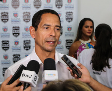 Rômulo Marinho Soares,  secretário da Segurança Pública e Administração Penitenciária do Paraná   nesta sexta-feira (24) a Delegacia Cidadã de Paranaguá, no Litoral.  Paranaguá, 24/01/2020 -  Foto: Geraldo Bubniak/AEN