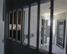 Nova Delegacia Cidadã de Paranaguá, prédio conta com toda estrutura adequada para atendimento ao público, com sala de plantão, investigação, cartório e demais departamentos administrativos. Os investimentos ultrapassam R$ 5 milhões.Paranaguá, 24/01/2020 -  Foto: Geraldo Bubniak/AEN