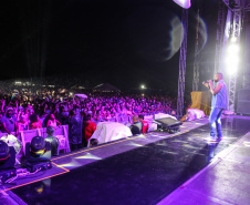 Show de Alexandre Pires em Matinhos nesta sexta-feira (24). O show é gratuitos e faz parte da programação cultural do Verão Maior e são promovidos pelo Governo do Estado em parceria com a Renault do Brasil.    Matinhos, 24/01/2020 -  Foto: Geraldo Bubniak/AEN