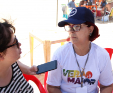 As atividades do Verão Maior, do Governo do Estado, também estão presentes na Costa Noroeste. Os balneários do Rio Paraná, que recebem milhares de turistas, principalmente em fim de semana, contam com reforço na área de segurança, orientações e testes rápidos feitos pelas equipes da Saúde, campeonatos e atividades de esporte e lazer.Foto: Ari Dias/AEN