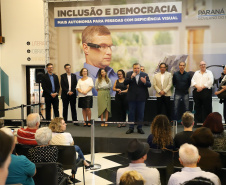 A Biblioteca Pública do Paraná (BPP) recebe nesta terça-feira (06) a mais moderna tecnologia de visão artificial do mundo, que beneficiará cegos e pessoas com visão reduzida