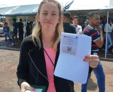 A ação encaminhou mais de 700 pessoas para vagas de empregos, e registrou cerca de 200 agendamentos para emissão da carteira de identidade nesta sexta-feira (07).
Foto: SEJUF
