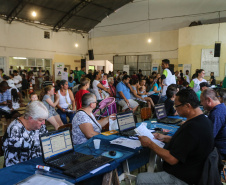 A ação acontece a partir desta quarta-feira (12), e segue nos dias 13 e 14 (quinta e sexta-feiras), no Ginásio de Esportes da Escola Municipal 26 de Janeiro (Caic), na Avenida Brasil, 2014 – bairro Nações.
Foto: Geraldo Bubniak/AEN