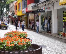 O comércio varejista ampliado cresceu 2,7% no Paraná em 2019, segundo a Pesquisa Mensal do Comércio (PMC), do Instituto Brasileiro de Geografia e Estatística (IBGE), divulgada nesta quarta-feira (12).   -  Curitiba, 12/02/2020  -  Foto: José Fernando Ogura/AEN