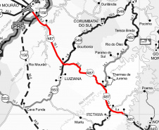 O Departamento de Estradas de Rodagem do Paraná (DER/PR) está concluindo os serviços de melhorias no pavimento da rodovia PRC-487, no trecho de Campo Mourão até a ponte do Rio Muquilão, no centro oeste paranaense.  -  Curitiba, 13/02/2020  -  Foto: Divulgação DER