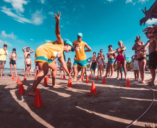 As ações do Esporte no Verão Maior seguem por mais este fim de semana, levando atividades esportivas, recreativas e entretenimento aos paranaenses, dessa vez em União da Vitória, na região sudeste do estado, e no balneário Caiobá, em Matinhos.
Foto: Esporte PR