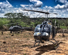 As ações fazem parte de um esforço de algumas instituições de segurança pública para combater o tráfico nacional e internacional de drogas.
Foto: SESP