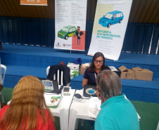 A primeira feira de serviços - Paraná Cidadão de 2020 realizado em Fazenda Rio Grande, Região Metropolitana de Curitiba, atendeu centenas de pessoas no Ginásio de Esportes da Escola Municipal 26 de Janeiro (CAIC), no bairro Nações.  -  Fazenda Rio Grande, 14/02/2020  -  Foto: Divulgação SEJUF
