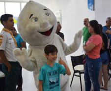 A Secretaria de Estado da Saúde promoveu neste sábado (15), em parceria com o Ministério da Saúde e as secretarias municipais, o dia D de mobilização da Campanha Nacional de Vacinação contra Sarampo.   -  Curitiba, 15/02/2020  -  Foto: Divulgação SESA