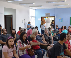 A Secretaria de Estado da Saúde promoveu neste sábado (15), em parceria com o Ministério da Saúde e as secretarias municipais, o dia D de mobilização da Campanha Nacional de Vacinação contra Sarampo.   -  Curitiba, 15/02/2020  -  Foto: Divulgação SESA