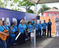 A Secretaria de Estado da Saúde promoveu neste sábado (15), em parceria com o Ministério da Saúde e as secretarias municipais, o dia D de mobilização da Campanha Nacional de Vacinação contra Sarampo.   -  Curitiba, 15/02/2020  -  Foto: Divulgação SESA