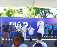 A Secretaria de Estado da Saúde promoveu neste sábado (15), em parceria com o Ministério da Saúde e as secretarias municipais, o dia D de mobilização da Campanha Nacional de Vacinação contra Sarampo.   -  Curitiba, 15/02/2020  -  Foto: Divulgação SESA