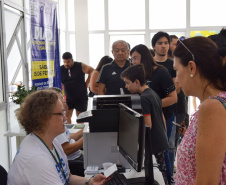 A Secretaria de Estado da Saúde promoveu neste sábado (15), em parceria com o Ministério da Saúde e as secretarias municipais, o dia D de mobilização da Campanha Nacional de Vacinação contra Sarampo.   -  Curitiba, 15/02/2020  -  Foto: Divulgação SESA