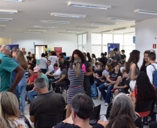 A Secretaria de Estado da Saúde promoveu neste sábado (15), em parceria com o Ministério da Saúde e as secretarias municipais, o dia D de mobilização da Campanha Nacional de Vacinação contra Sarampo.   -  Curitiba, 15/02/2020  -  Foto: Divulgação SESA