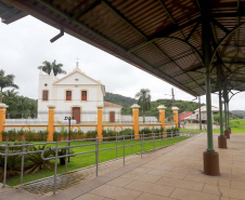 Igreja do Bom Jesus do Saivá, em Antonina, litoral do Paraná.Antonina, 18-01-20.Foto: Arnaldo Alves / AEN.