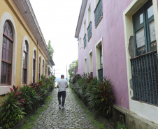 Centro histórico de Antonina, litoral do Paraná.Antonina, 18-01-20.Foto: Arnaldo Alves / AEN.