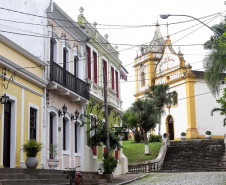 Centro histórico de Antonina, litoral do Paraná.Antonina, 18-01-20.Foto: Arnaldo Alves / AEN.