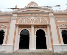 Centro histórico de Antonina, litoral do Paraná. N/F: teatro municipal de Antonina.Antonina, 18-01-20.Foto: Arnaldo Alves / AEN.