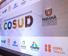 Governadores de sete estados participam neste sábado (29), em Foz do Iguaçu, do sexto encontro do Consórcio de Integração Sul e Sudeste (Cosud). O encontro acontece no Hotel Wish.   29/02/2020 -  Foto: Geraldo Bubniak/AEN
