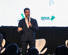 Governador Eduardo Leite do Estado Rio Grande do Sul.  Governadores de sete estados participam neste sábado (29), em Foz do Iguaçu, do sexto encontro do Consórcio de Integração Sul e Sudeste (Cosud). O encontro acontece no Hotel Wish.   29/02/2020 -  Foto: Geraldo Bubniak/AEN
