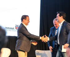 O Governador Carlos Massa Ratinho Junior participa neste sábado (29) do 6º COSUD (Consórcio de Integração Sul e Sudeste) em Foz do Iguaçu.  Foz do Iguaçu, 29/02/2020 - Foto: Geraldo Bubniak/AEN