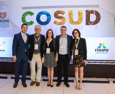 Governadores de sete estados participam neste sábado (29), em Foz do Iguaçu, do sexto encontro do Consórcio de Integração Sul e Sudeste (Cosud). O encontro acontece no Hotel Wish.   29/02/2020 -  Foto: Geraldo Bubniak/AEN