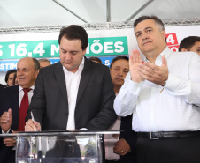 O governador Carlos Massa Ratinho Junior entrega nesta quarta-feira (04) 164 veículos a municípios de diversas regiões do Estado.
Curitiba, 04-03-20.
Foto: Arnaldo Alves / AEN