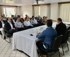 O Conselho Paranaense de Turismo (Cepatur) realizou nesta quarta feira (04), a sua 79° reunião ordinária. O secretário do Desenvolvimento Sustentável e do turismo, Márcio Nunes, presidente do Conselho, enfatizou a importância do órgão e falou sobre as ações que estão acontecendo no Paraná.Foto:SEDEST