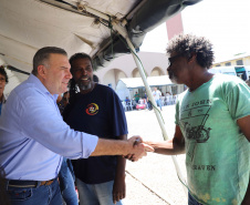 Feira da Cidadania faz mais de 3 mil atendimentos no Cajuru. Foto:SEJUF