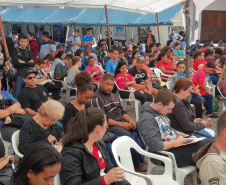 Feira da Cidadania faz mais de 3 mil atendimentos no Cajuru. Foto:SEJUF