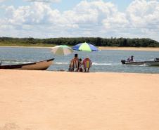 Ilhas, trilhas e praias cristalinas formam as belezas do Rio Paraná.Icaraíma - Foto: Ari Dias/AEN