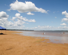 Ilhas, trilhas e praias cristalinas formam as belezas do Rio Paraná.Icaraíma - Foto: Ari Dias/AEN