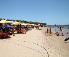 Ilhas, trilhas e praias cristalinas formam as belezas do Rio Paraná. Porto Rico - Foto: Ari Dias/AEN