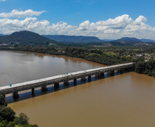 Ponte José Richa em União da Vitória.Foto Gilson Abreu/AEN