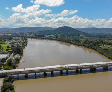 Ponte José Richa em União da Vitória.Foto Gilson Abreu/AEN