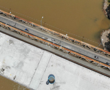 Ponte José Richa em União da Vitória.Foto Gilson Abreu/AEN