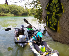 O Rio Paraná vai ganhar a Rota dos Pioneiros. O rio que dá nome ao Estado sempre foi uma importante rota de navegação. Ao longo dos séculos, indígenas, espanhóis, jesuítas, bandeirantes e migrantes de diferentes nacionalidades atravessaram as águas do Rio Paraná para encontrar em suas margens terras férteis para viver, explorar e conquistar.Foto: Divulgação/Rota 