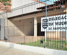 Delegacia da Mulher de Arapongas. Foto: Polícia Civil