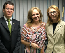O Governo do Estado e o governo federal, por meio do Ministério da Mulher, da Família e dos Direitos Humanos, estabeleceram nas últimas semanas agendas em conjunto para fortalecer as políticas públicas das duas esferas da administração e melhorar o atendimento e a proteção das mulheres. O objetivo é aproximar o Paraná dos programas federais e propor ideias e metodologias locais para o debate nacional. Foto: Divulgação