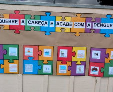 Escolas do Paraná realizam ações de combate à dengue. Foto:SEED