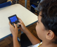 Professores podem abordar jogos eletrônicos em sala. Foto:SEED