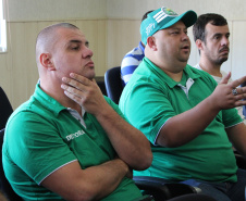 Reunião da PM com torcidas e clubes define ações para o Atletiba. Foto: Soldado Adilson Voinaski Afonso