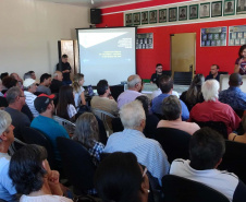 O projeto de pavimentação da rodovia PR-160, no trecho entre Imbaú e Reserva, foi apresentado para a população das duas cidades em audiências públicas nesta terça-feira (10), nas respectivas câmaras de vereadores. Os eventos foram promovidos pela Secretaria de Estado de Infraestrutura e Logística e o Departamento de Estradas de Rodagem do Paraná (DER/PR). Foto:DER